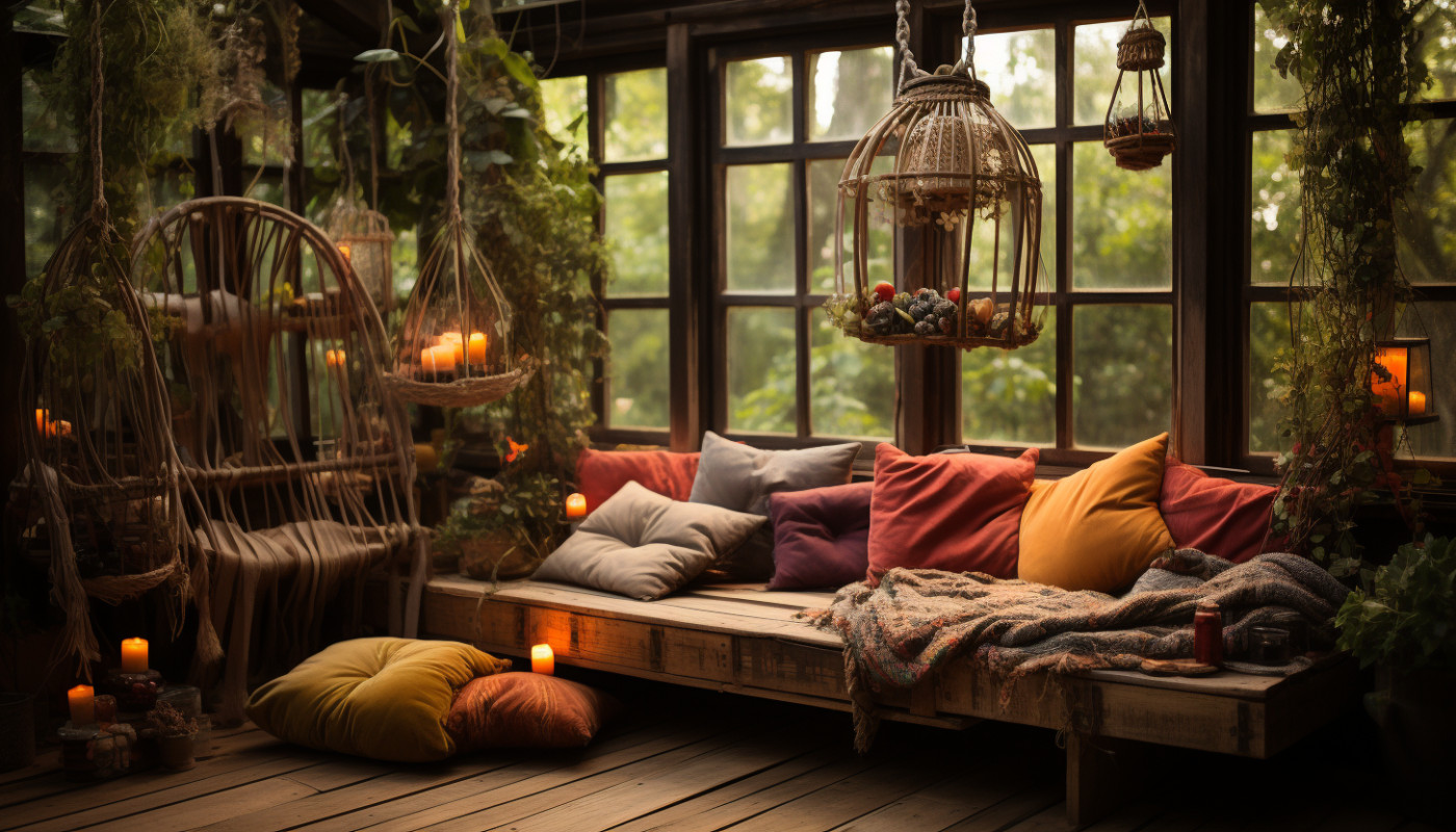 Cómo crear un espacio acogedor y bohemio en tu hogar con decoración hippie
